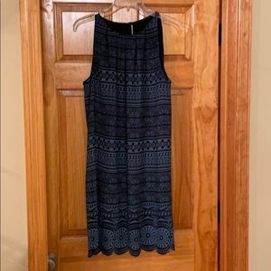 LOFT Patterned Shift Dress